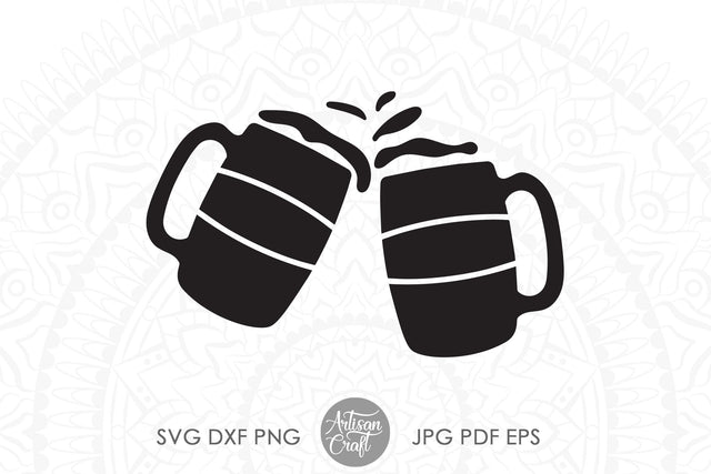 Beer mug SVG for St Patrick's day SVG SVG Artisan Craft SVG 