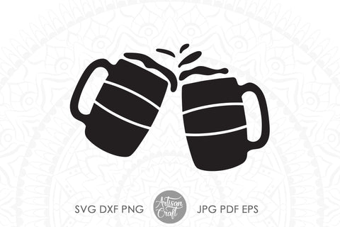 Beer mug SVG for St Patrick's day SVG SVG Artisan Craft SVG 