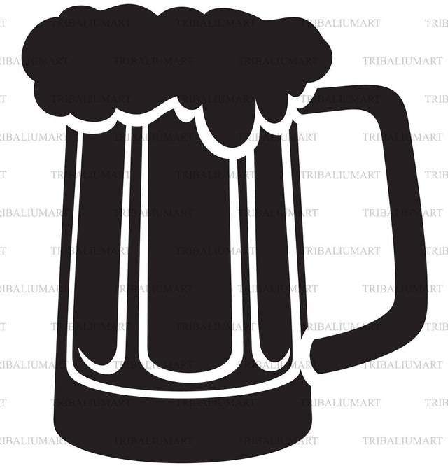 Beer mug SVG TribaliumArtSF 
