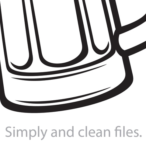 Beer mugs SVG TribaliumArtSF 