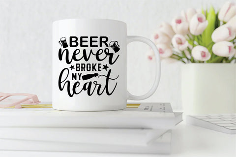 Beer Never Broke My Heart SVG SVG SVG Creativeart88 