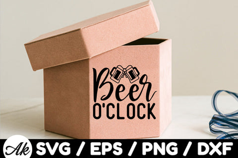 Beer o'clock svg SVG akazaddesign 