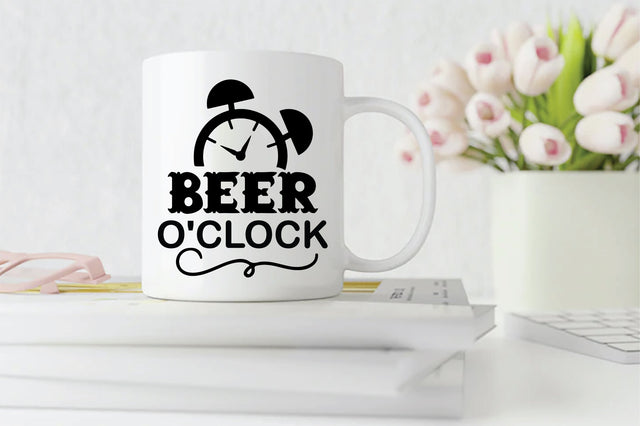 Beer O'clock SVG SVG Creativeart88 
