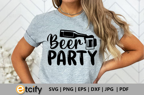 Beer party SVG SVG etcify 