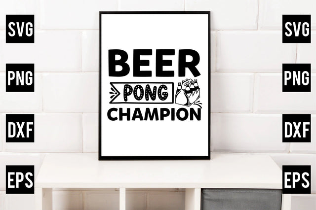 beer pong champion SVG Rupkotha 