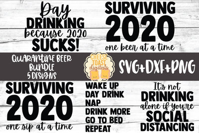 Beer Quarantine Bundle | Social Distancing SVG SVG Cheese Toast Digitals 