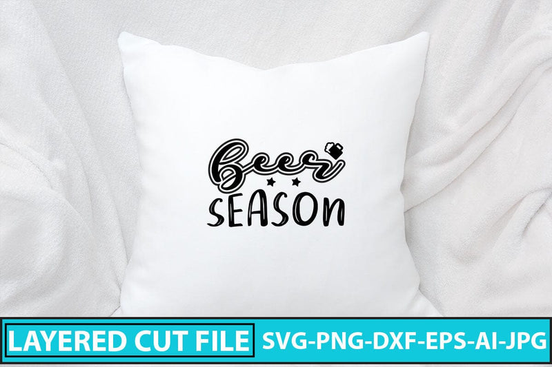 Beer Season SVG Cut File SVG Syaman 