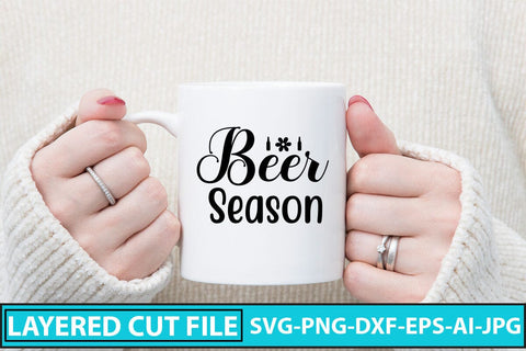 Beer Season SVG Cut File SVG Syaman 