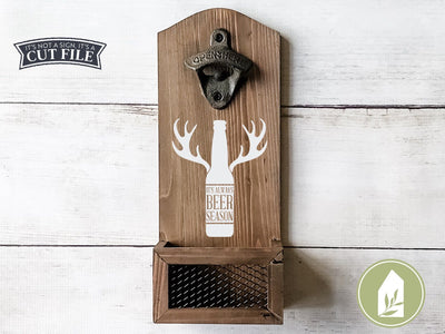 Beer Season SVG | Father's Day SVG | Rustic Sign Design SVG LilleJuniper 