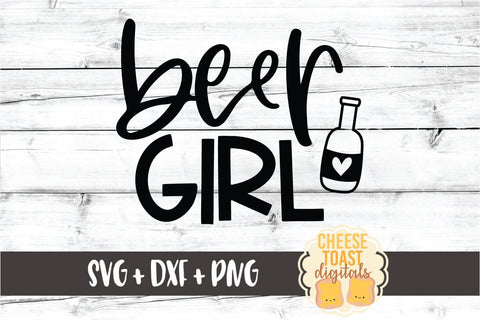 Beer SVG | Beer Girl SVG Cheese Toast Digitals 