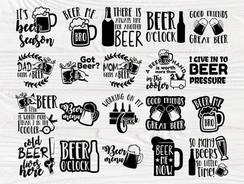 Beer SVG, Beer Signs, Drinking Svg, Alcohol Svg SVG TonisArtStudio 