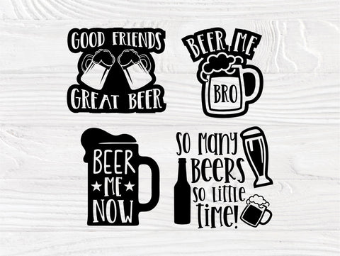 Beer SVG Bundle, Craft Beer Svg, Alcohol Cut Files SVG TonisArtStudio 