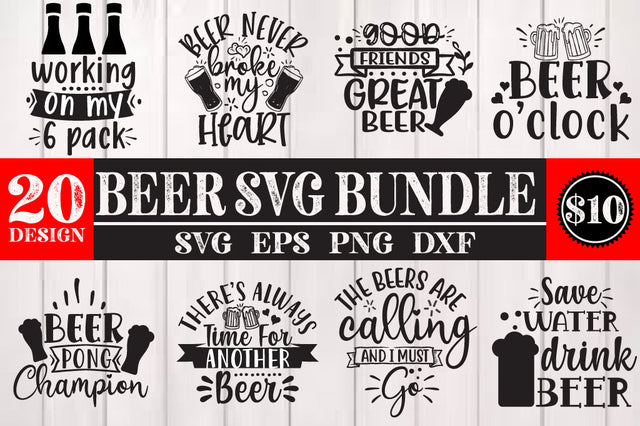 Beer SVG Bundle, Craft Beer Svg, Alcohol SVG Svgcraft 