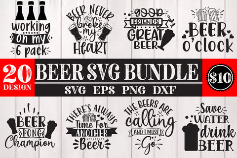 Beer SVG Bundle, Craft Beer Svg, Alcohol SVG Svgcraft 