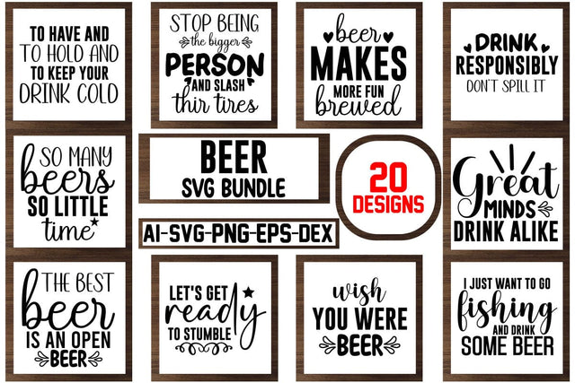 Beer Svg Bundle SVG CraftlabSvg29 