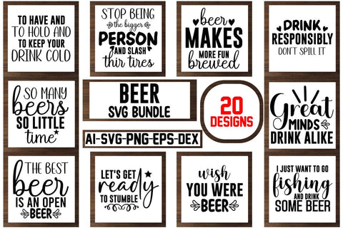 Beer Svg Bundle SVG CraftlabSvg29 