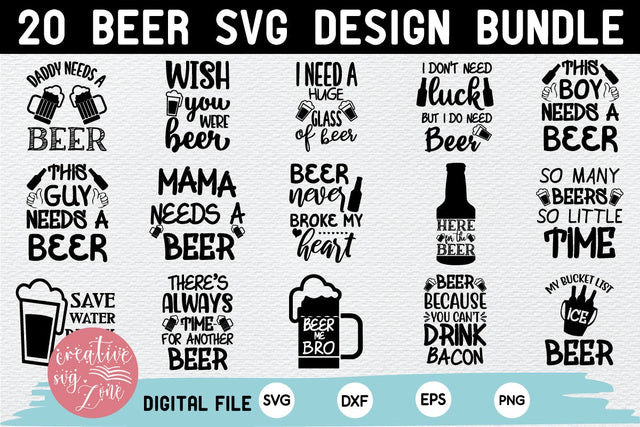Beer Svg Bundle SVG md faruk hossain 