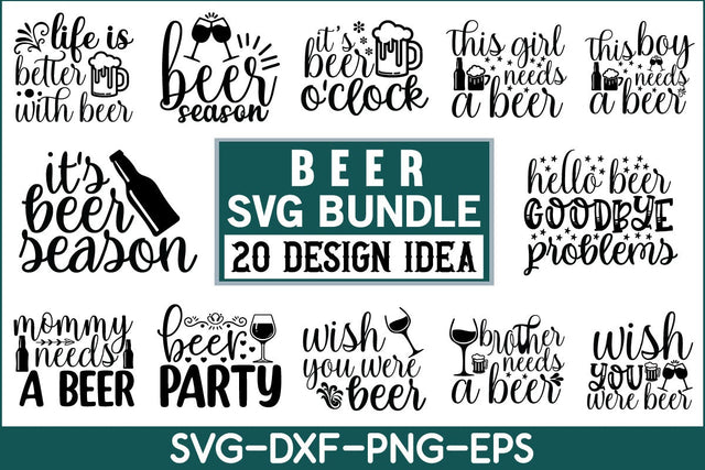 Beer Svg Bundle SVG md faruk hossain 