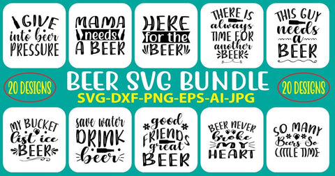 Beer SVG Bundle SVG Syaman 