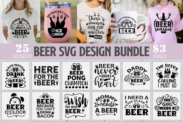 Beer Svg Design Bundle SVG Creativeart88 