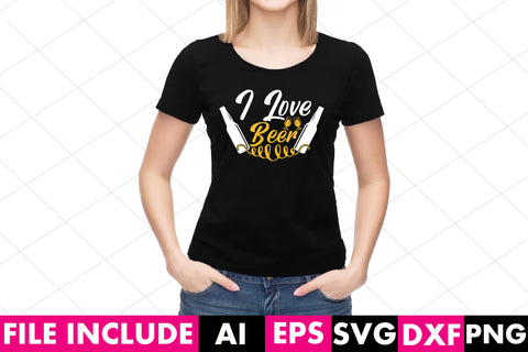 Beer T-shirt Design Bundle SVG Rupkotha 