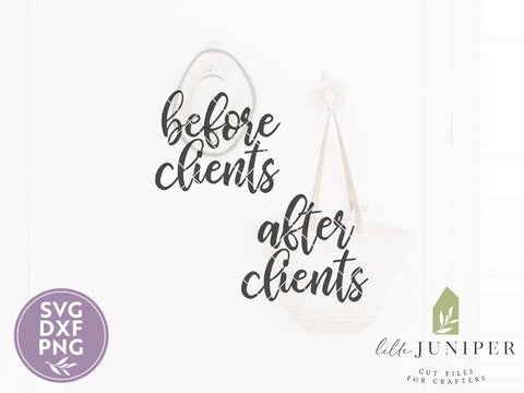 Before After Clients SVG Files | Wine Glass Coffee Mug SVG SVG LilleJuniper 