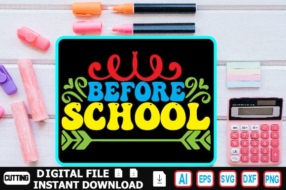 Before School SVG Craftlabsvg24 
