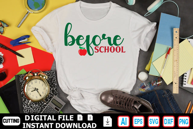 Before School SVG Craftlabsvg24 