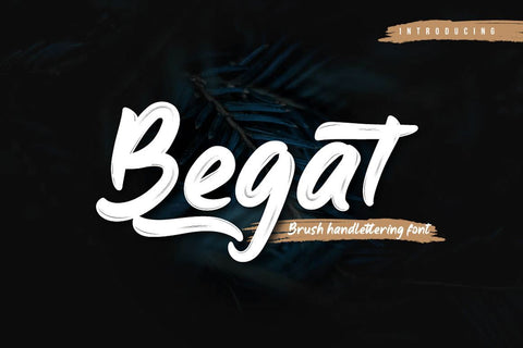 Begat Font twinletter 