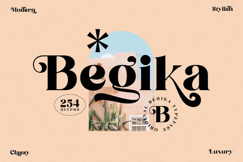 Begika Typeface Font Storytype Studio 