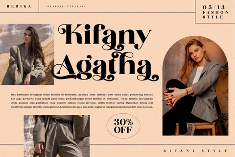 Begika Typeface Font Storytype Studio 