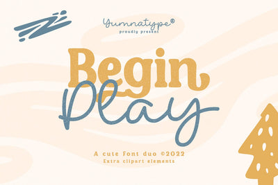 Begin Play Font yumnatype 