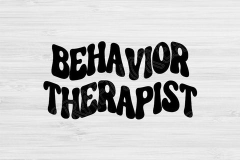 Behavior Therapist Svg, BT Svg, BCBA Svg, Dxf, Eps, Png Instant Digital Download Design Cut Files For Cricut, Glowforge, Silhouette Vector SVG TiffsCraftyCreations 