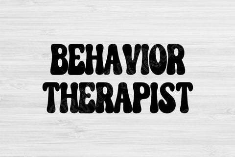 Behavior Therapist Svg, BT Svg, BCBA Svg, Dxf, Eps, Png Instant Digital Download Design Cut Files For Cricut, Glowforge, Silhouette Vector SVG TiffsCraftyCreations 