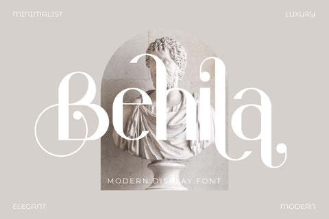 Behila Typeface Font Storytype Studio 