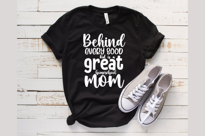 Behind every good kid is a great homeschool mom SVG orpitasn 