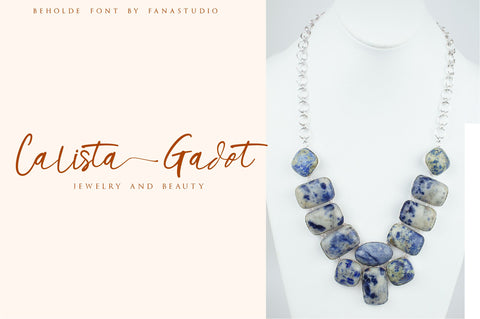 Beholde Signature Font Font Anastasia 