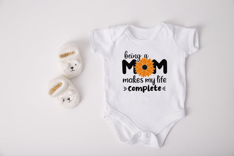 Being a mom makes my life complete svg, Mother's Day svg SVG SmmrDesign 