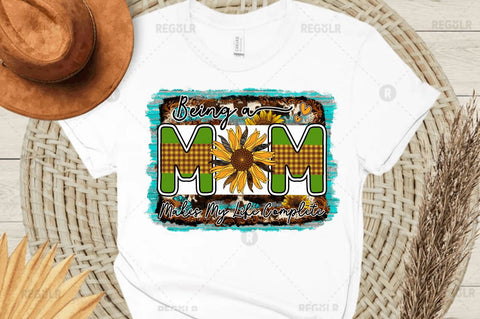 Being a mom makes Sublimation PNG Sublimation Regulrcrative 