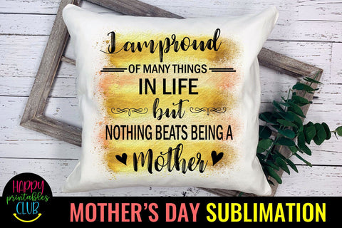 Being a Mom-Mothers Day Sublimation-Mom Sublimation PNG Sublimation Happy Printables Club 