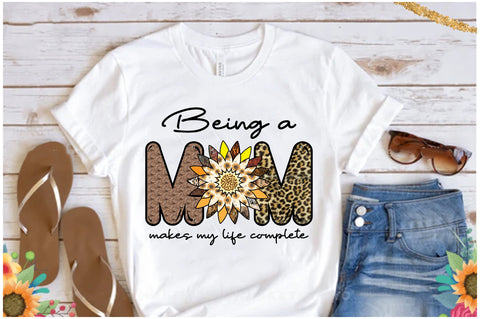 Being a Mom Sublimation SVG Jagonath Roy 