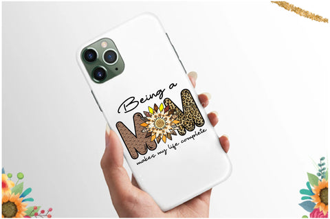 Being a Mom Sublimation SVG Jagonath Roy 