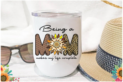 Being a Mom Sublimation SVG Jagonath Roy 