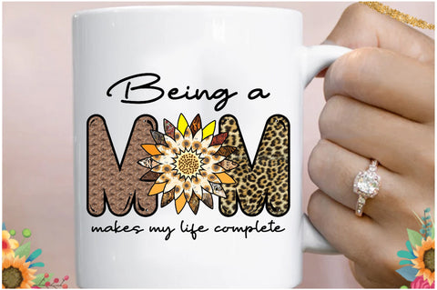 Being a Mom Sublimation SVG Jagonath Roy 