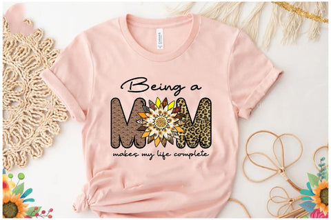 Being a Mom Sublimation SVG Jagonath Roy 