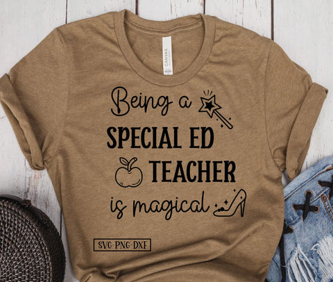 Being a Special Ed Teacher is Magical SVG Calico Creations Svg 