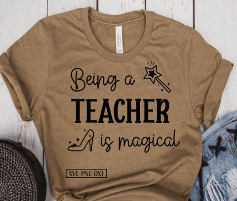 Being a Teacher is Magical SVG Calico Creations Svg 