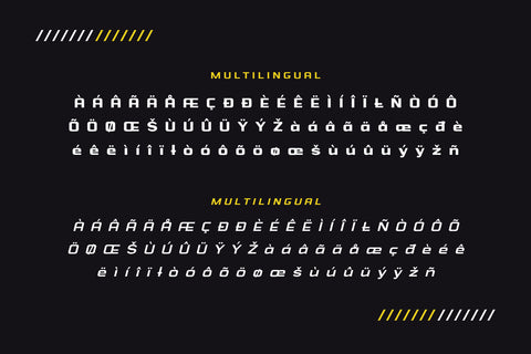 Bejita Font twinletter 