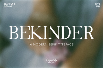 Bekinder Font gatype 