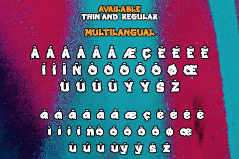 BEKORG Font twinletter 
